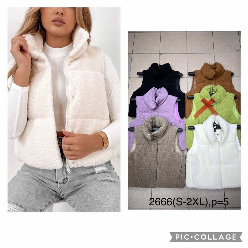 Kamizelka damkie Roz S-2XL, 1 Kolor Paczka 5 szt